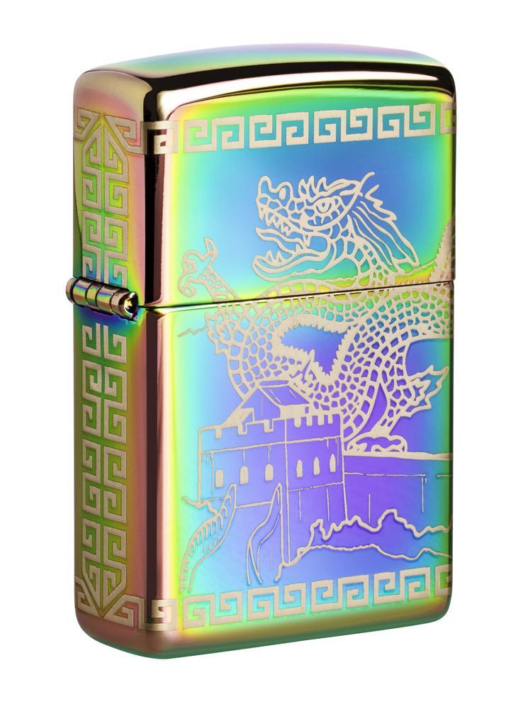Zippo Great Wall of China Multi Color Pocket Lighter Zippo